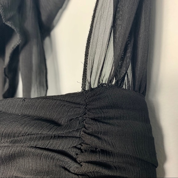 Slinky Black Dress - Picture 4 of 7